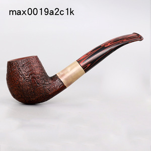 Muxiang Handmade Wooden Smoking Pipe Bent Type Tobacco Pipe For Personal Gift - Product Image 3