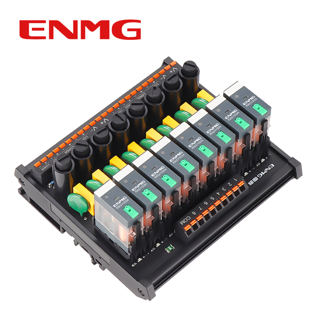 ENMG RXG Industrial Power Relay Module Wide Voltage PLC Control Output Amplification Board for Full Industrial Automation System