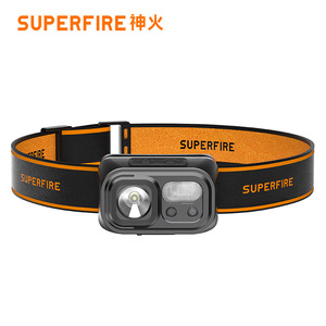 ไฟฉายคาดศีรษะ Superfire Hl23 ความจุ 1000 มิลลิแอมป์ ระยะ 120 เมตร ชาร์จผ่าน USB สำหรับวิ่งกลางแจ้ง ตกปลา - Product Image 4