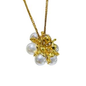 31289DIY - Colgante Simple para Collar con Cuentas Redondas de 5-6 mm, Plata S925 y Múltiples Cuentas, Accesorio para Collares de Perlas - Product Image 5