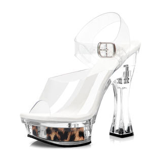 Scarpe con Tacco <span class=keywords><strong>per</strong></span> Crossdresser, Scarpe da Ballerina Esotica, Nuove Scarpe Rock, Stile Gotico, Sandali con Plateau da Spogliarellista, Scarpe con Tacco Bloccabile, Scarpe da Regina del Nightclub - Product Image 6