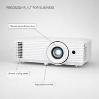 Projecteur de conférence sans fil intelligent Android AF620a 1080P 4300 lumens double