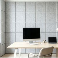 Panneau mural à fentes insonorisant, panneau acoustique rainuré en fibre de polyester pour bureau, studio et home cinéma