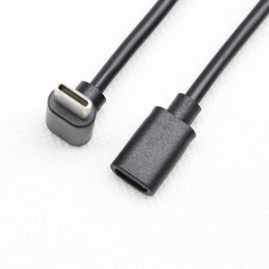 Micro USB a Up/Down Tipo C Cable 90 grados en ángulo USB C macho a Micro B hembra OTG Adaptador convertidor para MacBook Pro - Product Image 6