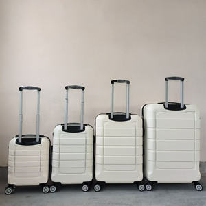 Personnalisation d'usine ABS cabine bagages 4 pièces ensemble coque rigide valise de voyage d'affaires <span class=keywords><strong>roulettes</strong></span> universelles valise à <span class=keywords><strong>roulettes</strong></span> - Product Image 6
