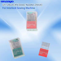 100 PIÈCES 10 sachets UY128GAS UY128GASKN Aiguilles Dotec Dvx43 Sin Needle pour machine à coudre interlock à trois aiguilles et cinq fils