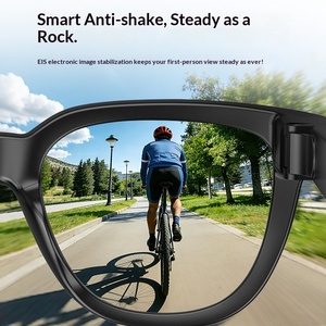Nouvelles lunettes intelligentes multifonctionnelles avec caméra 8,0 millions de pixels, traduction IA, enregistrement vidéo et <span class=keywords><strong>audio</strong></span>, monture TR90, bouton poussoir - Product Image 3