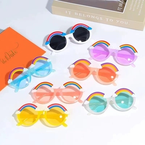 2025 all'ingrosso delle ragazze di moda arcobaleno per <span class=keywords><strong>bambini</strong></span> <span class=keywords><strong>occhiali</strong></span> <span class=keywords><strong>da</strong></span> <span class=keywords><strong>sole</strong></span> Color gelatina dei cartoni animati personalizzato del bambino parasole <span class=keywords><strong>occhiali</strong></span> <span class=keywords><strong>da</strong></span> <span class=keywords><strong>sole</strong></span> per <span class=keywords><strong>bambini</strong></span> - Product Image 2