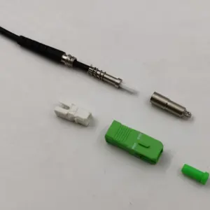 FTTH MTC SC push-able fast shield Field cable assemblies connector pathway last mile fiber optic patch cord