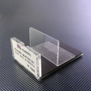 メーカーカスタムネームプレートテーブルカード強力磁気価格表示スタンド