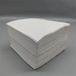 33*33cm Soft White 2 Ply Dinner Napkins in Bag 100% Virgin Wood Pulp for Party Restaurant Hotel <b>Wedding</b> - Product Image 4
