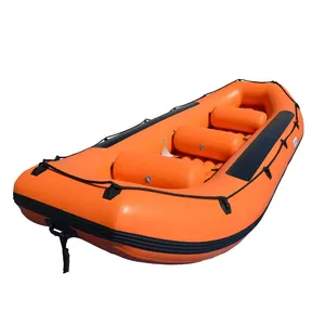 Masigns 542GSM Tela de bote inflable para kayaks de rescate inflables Tienda impermeable de PVC Lona recubierta de PVC