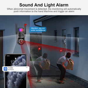 Yoosee屋外PTZセキュリティシステム6MPトリプルレンズ付きIP WIFIネットワークカメラナイトビジョンSDカードクラウドデータストレージオプション - Product Image 5