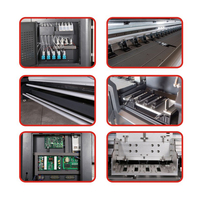 Imprimante à solvant Konica 512i à grande vitesse pour bannières flexibles grand format industrielles 3,2 m 10 pieds à vendre