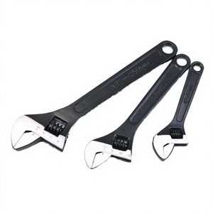 Clé à molette réglable en acier au carbone, traitement thermique complet, anti-corrosion, oxyde noir, garantie 1 an, qualité industrielle pour le bricolage et l'OEM - Product Image 2