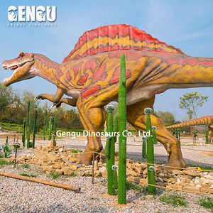 Sculpture de dinosaure animatronique d'intérieur/extérieur en métal souple pour écoles, jardins d'enfants, garderies, aéroports, centres commerciaux, parcs d'aventure - Product Image 3