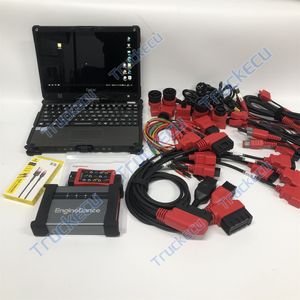 Scanner de véhicule utilitaire robuste V110 avec prise en charge du moteur, AMT, EBS, VCU, ABS, connexion Wi-Fi, programmation ECU, et fonction Engine Dance X5. - Product Image 2