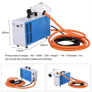 Station de charge DC portable 20KW avec <span class=keywords><strong>prise</strong></span> de charge <span class=keywords><strong>CCS</strong></span>/GBT/CHAdeMO pour voitures EV <span class=keywords><strong>Prise</strong></span> DC Station de charge rapide mobile 1000V - Product Image 5