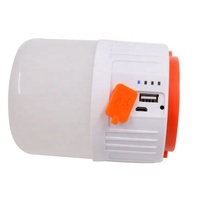 Lanterne de camping LED rechargeable par USB solaire, portable, à suspendre, étanche, pour la randonnée en plein air et les situations d'urgence