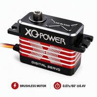 Nouveau Moteur Servo Métallique Brushless 25KG à Profil Bas XQ-BLS325 Programmable Haute Vitesse 8.4V pour Voiture RC Drift 1/10 (Modèle 2026)