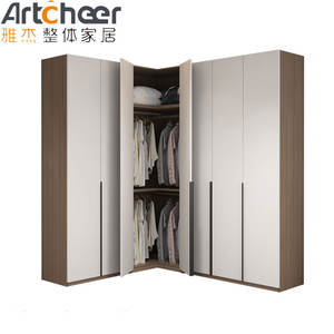 Muebles de Dormitorio de Foshan, Armario Inteligente Moderno de Color Blanco, Diseño de Armario de Dormitorio Personalizado de Lujo, Material de Madera Contrachapada, Precio Económico - Product Image 2