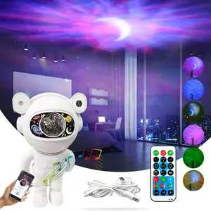 Hot Selling Astronaut Light Projector for Bedroom Star Projector Galaxy Light Night Light for Kids with Timer Remote Control