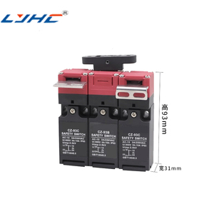 Từ khóa an toàn cửa chuyển đổi 93e chuyển đổi + K3 Key Magnetic khóa chuyển pin loại cơ khí khóa - Product Image 1