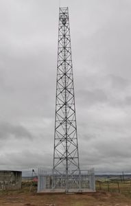 Самоподдерживающаяся решетчатая/трубчатая телекоммуникационная башня GSM - Product Image 2