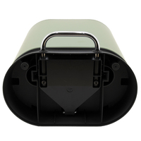 Forme ovale en acier inoxydable pédale poubelle fer stockage seau maison bureau hôtel recyclage pratique pédale