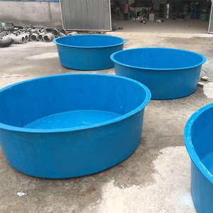 Tanque Circular de Fibra de Vidrio FRP para Acuicultura, Cría de Peces a Gran Escala, Criadero de Camarones, Tanque de Alta Durabilidad - Product Image 4