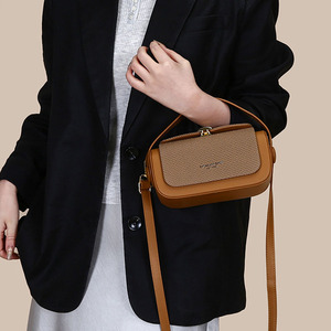 Hot Sale Women's Shoulder Bag Small <b>Square</b> Handbag Fashion PU Casual Daily Travel Messenger Crossbody Bags Candy Button Single - Product Image 2