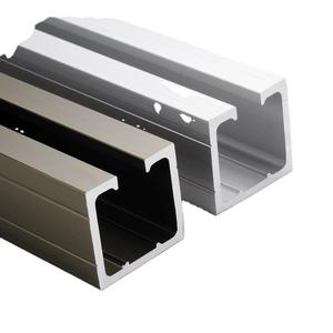 Rail de porte coulissante Jingteng en alliage d'aluminium épaissi, capacité de charge de 200 kg, design moderne et simple - Product Image 4