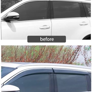 Déflecteurs de vent et pare-pluie pour Hyundai New Tucson L 2021 2022, visières de porte, accessoires automobiles, protections météo, visières de fenêtre - Product Image 4