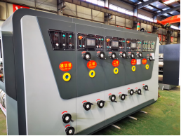 Tốc độ cao dẫn cạnh Feeder tự động flexo máy in slotter chết cắt cắt 4 màu sóng hộp carton máy in - Product Image 2