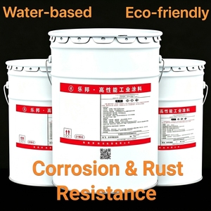 Peinture acrylique aqueuse résistante aux intempéries, antirouille, pour revêtement de tuiles en acier coloré, idéale pour la réparation de toitures métalliques et de structures en acier d'usine - Product Image 1