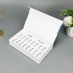 Eco-Friendly Rigid Custom Die-Cut Multi-Compartment Paperboard <b>Box</b> with <b>Magnetic</b> Closure and Aluminum Foil Liner - Product Image 3