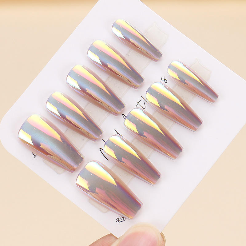 เล็บทำมือ1484กล่องขนาด10ชิ้น