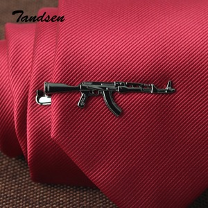 Bijoux Barbe mignonne Pistolet Cravates Clips Messieurs Bullet Chic <span class=keywords><strong>Cravate</strong></span> Barre de <span class=keywords><strong>Cravate</strong></span> Fermoir Clip Pin - Product Image 4