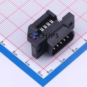 1658615-4 D-Sub/VGA <b>Connector</b> <b>Connector</b> ( Gender: Male )( Total Number of <b>PINs</b>: 9P )( Number of Rows: <b>2</b> ) - Product Image 1