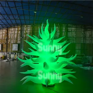 Trang trí Inflatable chiếu sáng trang trí cây LED đêm tổ chức sự kiện ngoài trời nhà máy chiếu sáng Inflatable ánh sáng lên cây