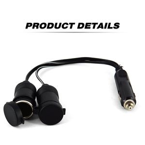 12V encendedor de cigarrillos toma de corriente coche encendedor de cigarrillos divisor - Product Image 5