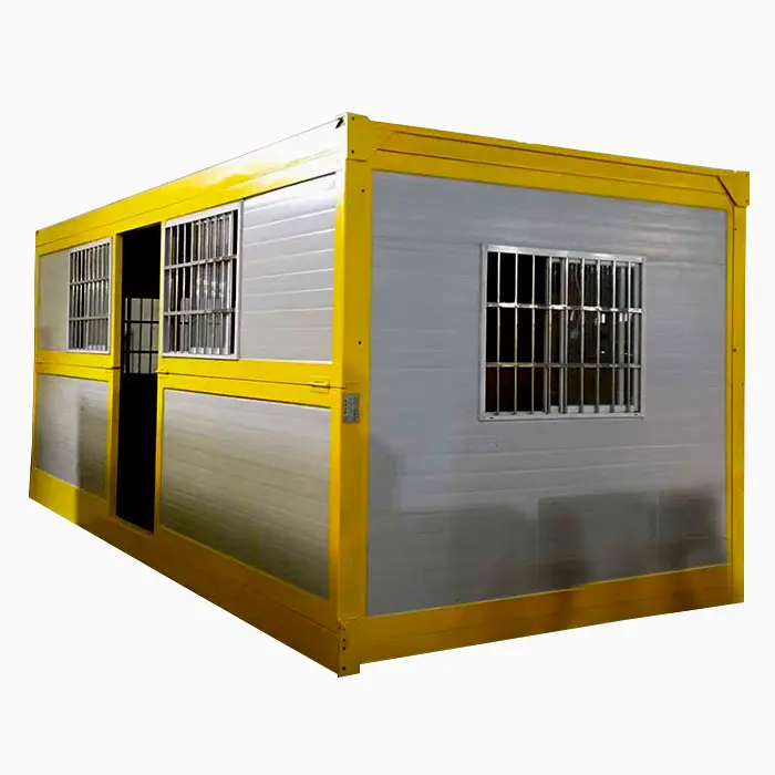 schnell fertigbares haus 20 fuß 40 fuß modulares faltbares container-büro haus camping faltbares kleines winziges containerhaus heim-büro
