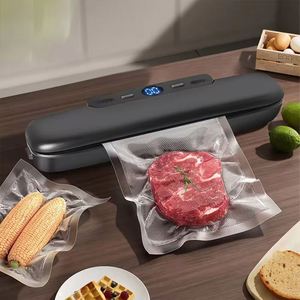Máquina de Sellado al Vacío de Alimentos de Grado Alimenticio, Adecuada para Almacenamiento de Alimentos en la Cocina, con Certificación FCC, CE, ROHS, UL - Product Image 1