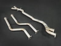 Pièces automobiles Act tir, tube avant en acier inoxydable et en alliage de titane, silencieux pour E46 M3 catback