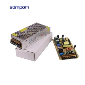 Sompom Industrial Equipment 12V 120 10A smps power supply for CCTV, Radio, Computer Project, LED Strip Lights, 3D Printer