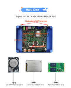 Nouvel ordinateur de bureau mini sans ventilateur Minitree M3 - <span class=keywords><strong>Intel</strong></span> I3 5005U Dual Core 8 Go GDDR4 2x USB2.0 4x USB3.0 SSD+HDD Windows 11 3 ans de garantie - Product Image 6