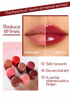 Baume 2-en-1 Lèvres et Joues Marque Blanche – Hydratant Longue Durée, Haute Pigmentation, Végan, Non Testé sur les Animaux – Crème Fard à Joues et Rouge à Lèvres