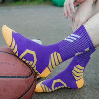 Chaussettes de Sport pour hommes, Super Elite, en coton coloré de haute qualité, antidérapantes, vente en gros, 2022