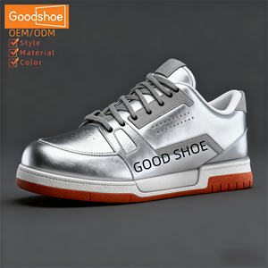 Bonne <span class=keywords><strong>chaussure</strong></span> personnalisée marque en cuir véritable chaussures décontractées pour hommes léger luxe à lacets baskets à la mode Style sportif <span class=keywords><strong>amorti</strong></span> - Product Image 1