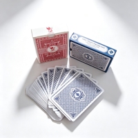 Cartes à jouer en PVC, lavables, résistantes à la décoloration, portables, logo personnalisé, en vrac pour la famille, durables, emballage personnalisé